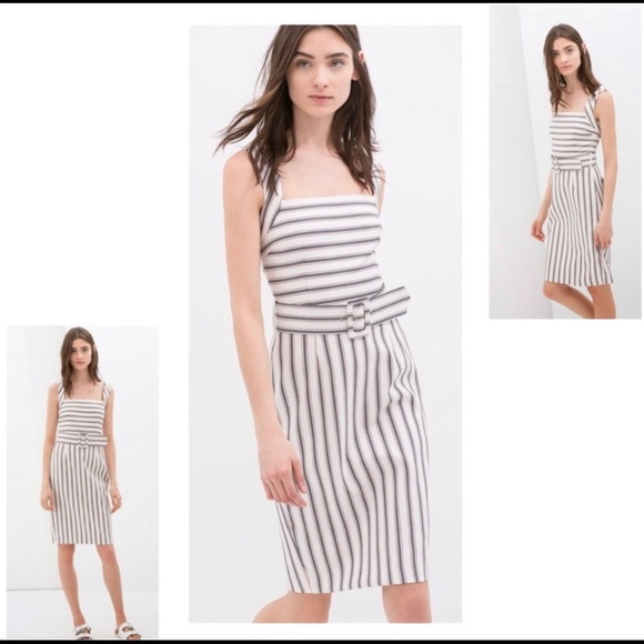 ZARA Fitted Dress - Picture 2 of 8